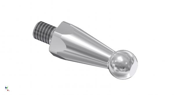 TDSF-0114b Kugelbolzen M3x4 12mm lang